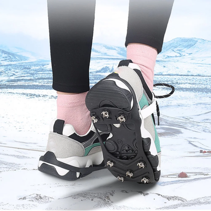 Anti-Slip Schoenijzers – 8 Tanden – IJs & Sneeuw Grip