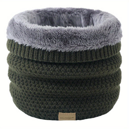 Nekwarmer Dames en Heren - Gebreide Colsjaal - Zachte Pluche Voering