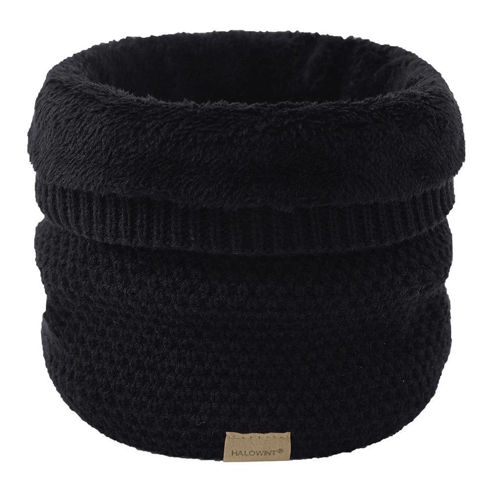 Nekwarmer Dames en Heren - Gebreide Colsjaal - Zachte Pluche Voering