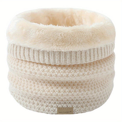 Nekwarmer Dames en Heren - Gebreide Colsjaal - Zachte Pluche Voering