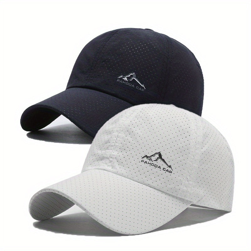 Baseballcaps 2-Pack - Ademend - UV-Bescherming