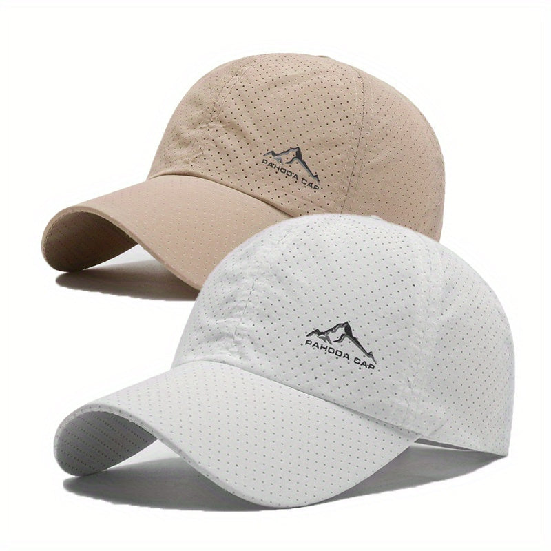 Baseballcaps 2-Pack - Ademend - UV-Bescherming