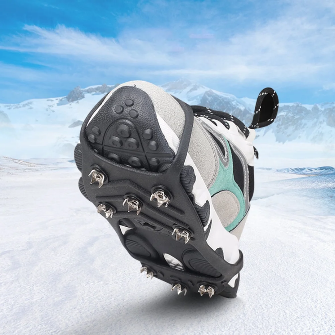 Anti-Slip Schoenijzers – 8 Tanden – IJs & Sneeuw Grip
