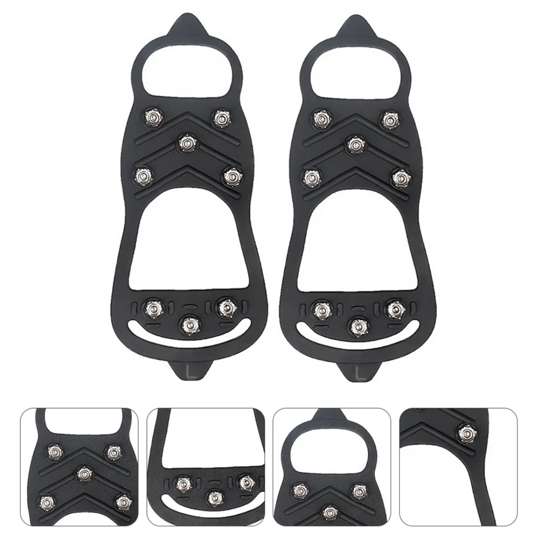 Anti-Slip Schoenijzers – 8 Tanden – IJs & Sneeuw Grip