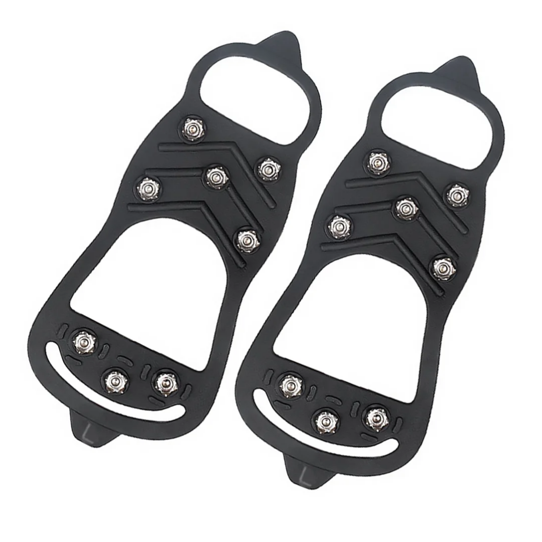 Anti-Slip Schoenijzers – 8 Tanden – IJs & Sneeuw Grip