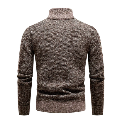 Gebreide Thermo Heren Trui – Fleecevoering - Winter