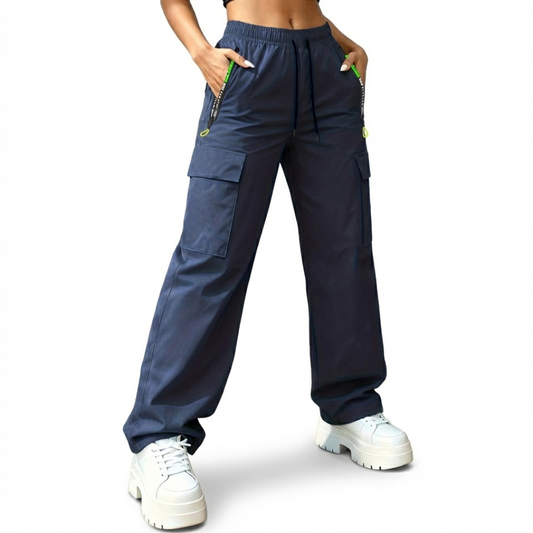 Dames Cargo Broek – Trekkoord Taille – Casual & Outdoor