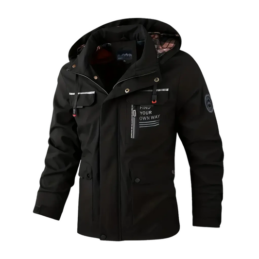 Heren Softshell Outdoor Jack – Winddicht & Waterdicht –  Herfst