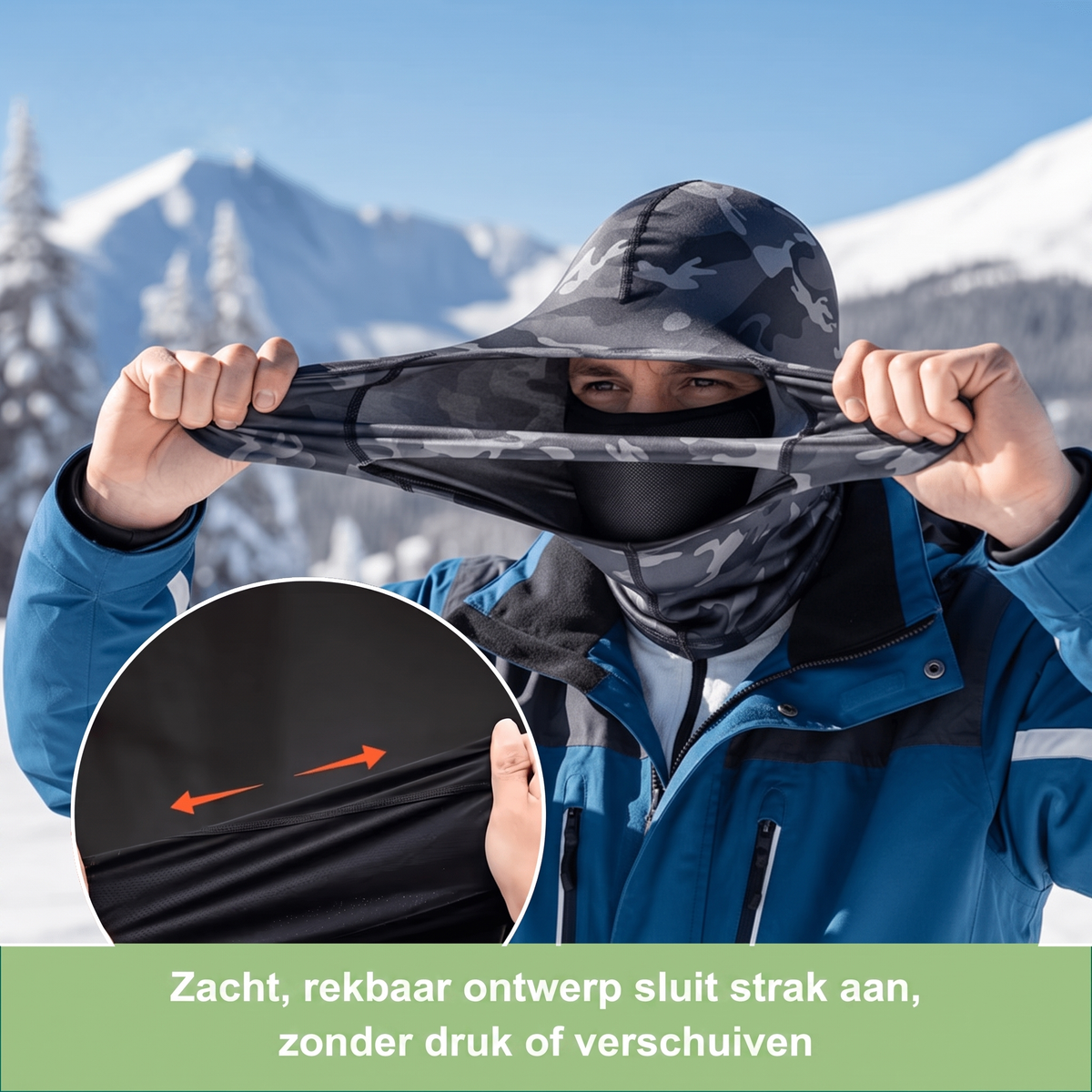 Bivakmuts Winddicht - Fleece Voering - Voor Fiets en Motor