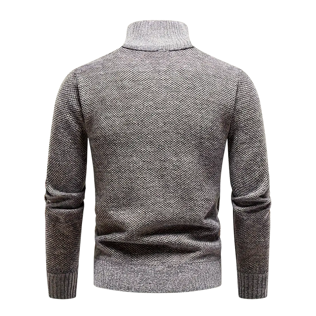 Gebreide Thermo Heren Trui – Fleecevoering - Winter