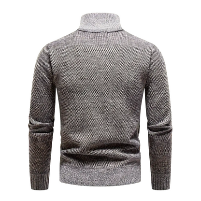 Gebreide Thermo Heren Trui – Fleecevoering - Winter
