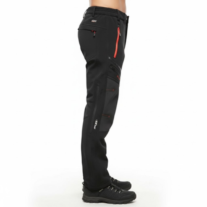 Heren Winter Wandelbroek – Waterdicht – Fleece Voering