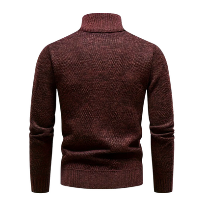 Gebreide Thermo Heren Trui – Fleecevoering - Winter