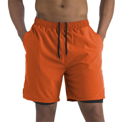 Heren Hardloopshort - Telefoonvak - Binnenbroek - Sportbroek