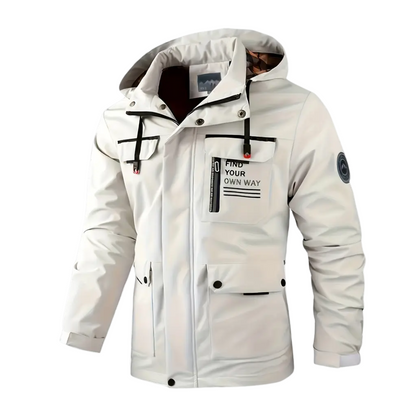 Heren Softshell Outdoor Jack – Winddicht & Waterdicht –  Herfst