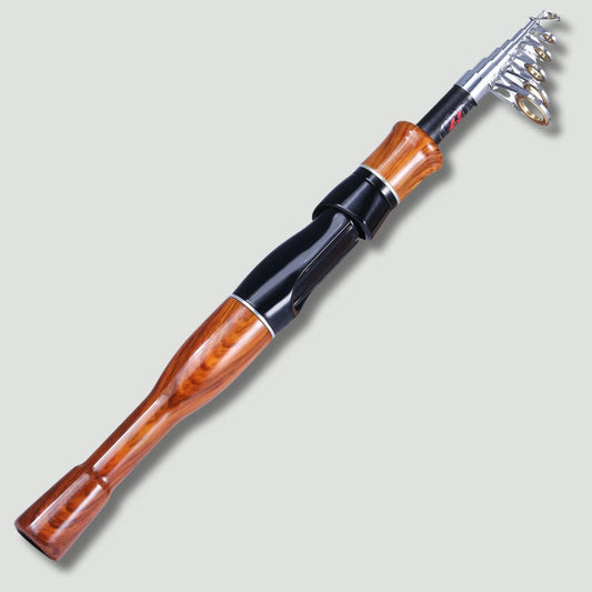 Telescopische Hengel met Handgreep – Compact – Duurzaam