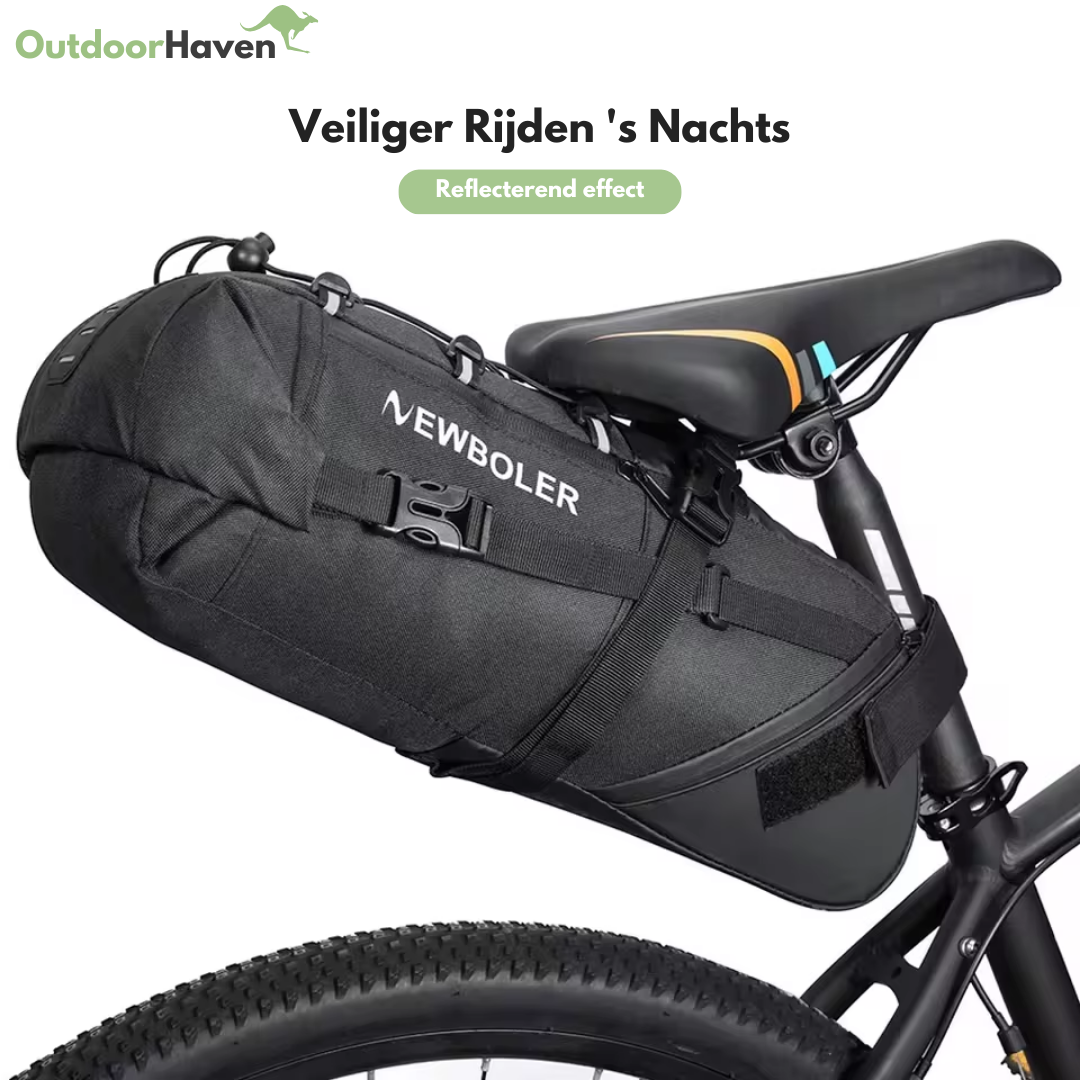 Waterdichte Fietszadeltas - 10L Capaciteit