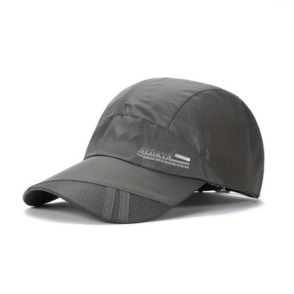 Heren Sportcap met Klep - Snel Drogend - Mesh Panelen