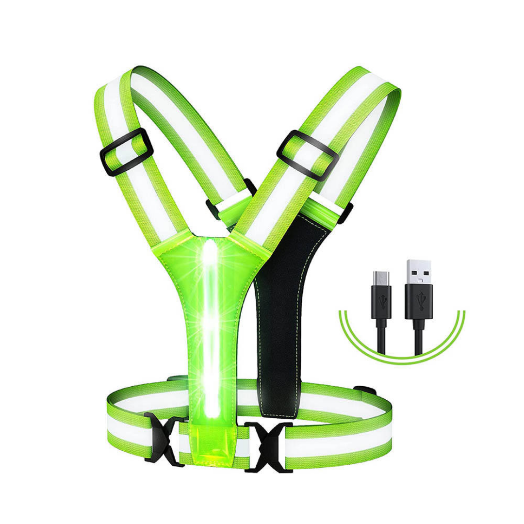 LED Veiligheidsvest – Reflecterend – Hardloopvest