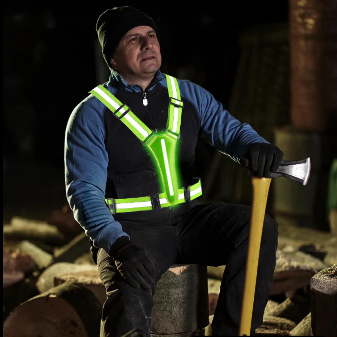 LED Veiligheidsvest – Reflecterend – Hardloopvest