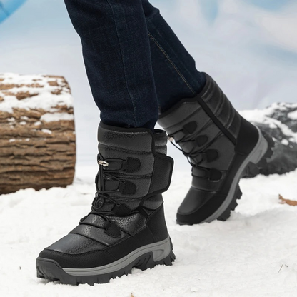 Snowboots Dames - Waterdicht Warm Gevoerd - Plateauzool