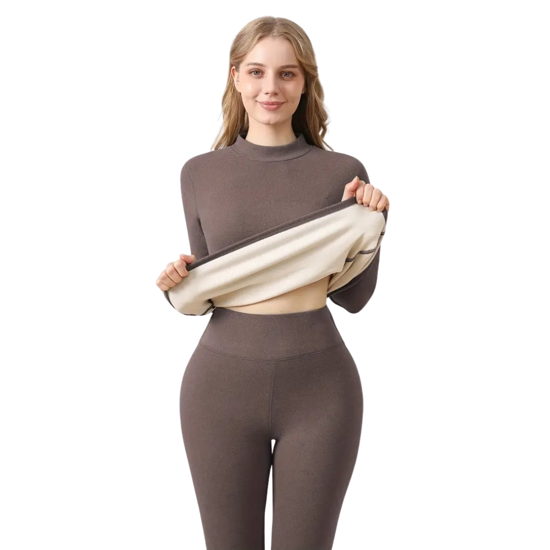 Thermoset – Fleece Gevoerd – Dames Set