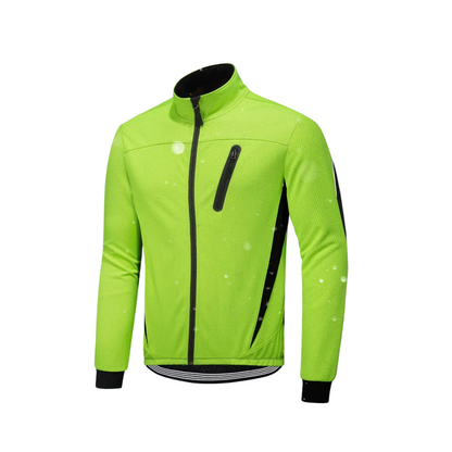 Heren Herfst/Winter Fietsjack – Winddicht & Ademend