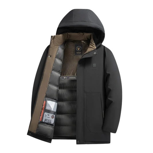 Gewatteerde Outdoor Heren Winterjas - Gevoerd - Waterdicht
