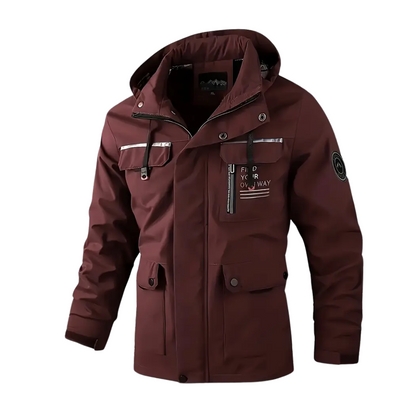 Heren Softshell Outdoor Jack – Winddicht & Waterdicht –  Herfst