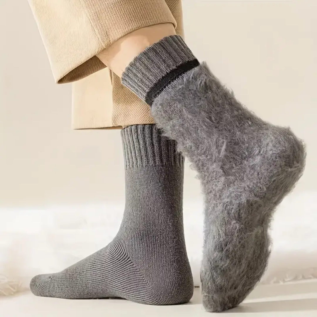 Thermosokken – Zacht Pluche – Gevoerd
