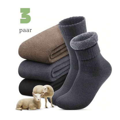 Thermosokken – Zacht Pluche – Gevoerd