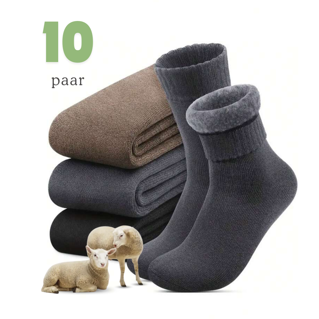 Thermosokken – Zacht Pluche – Gevoerd