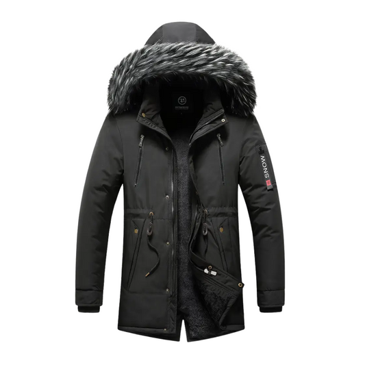 Heren Winterjas - Fleece Gevoerd - Winter Parka