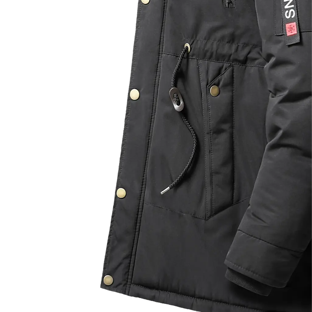 Heren Winterjas - Fleece Gevoerd - Winter Parka