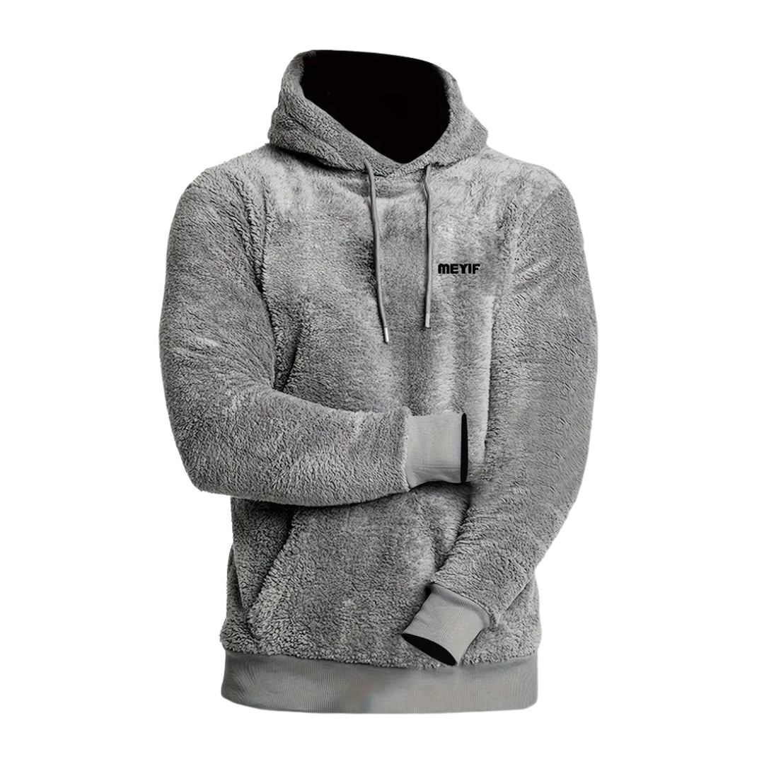 Heren Hoodie – Pluche Gevoerd - Herfst & Winter
