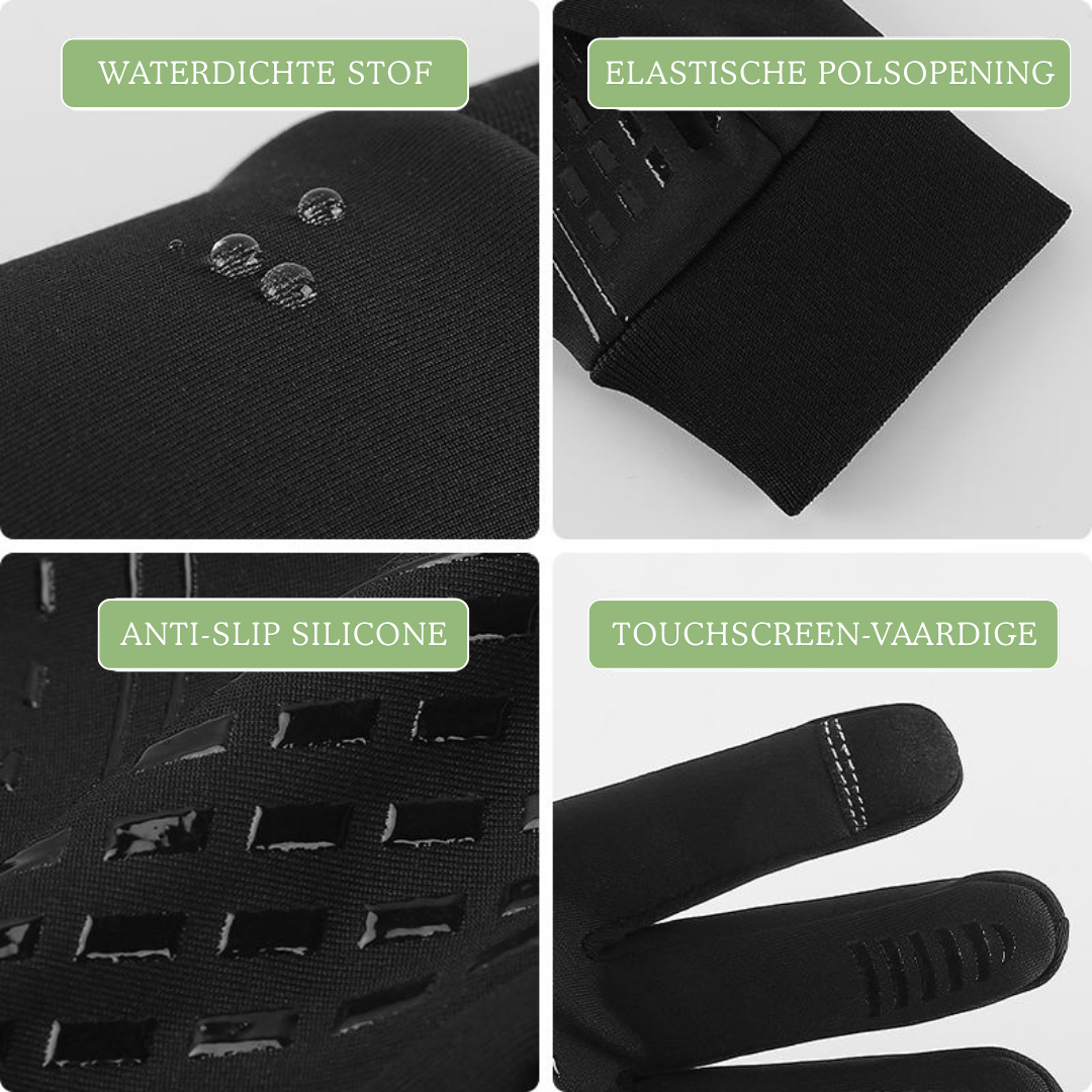 Heren Winterhandschoenen – Fleece Gevoerd – Touchscreen