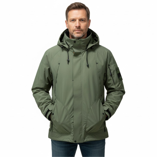 Heren Outdoor Jas – Waterdicht & Winddicht