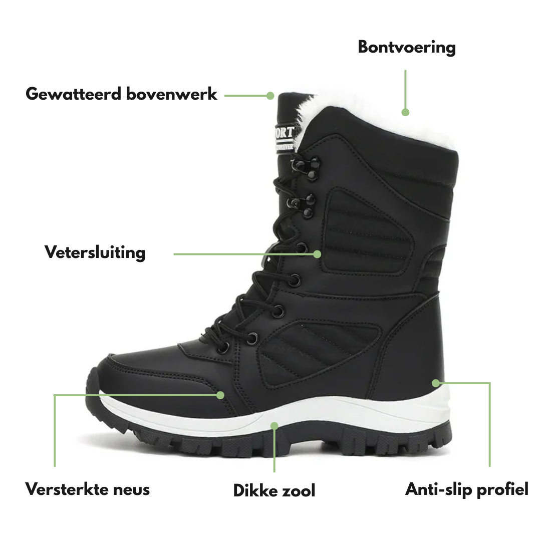 Dames Snowboots – Geïsoleerd – Met Voering