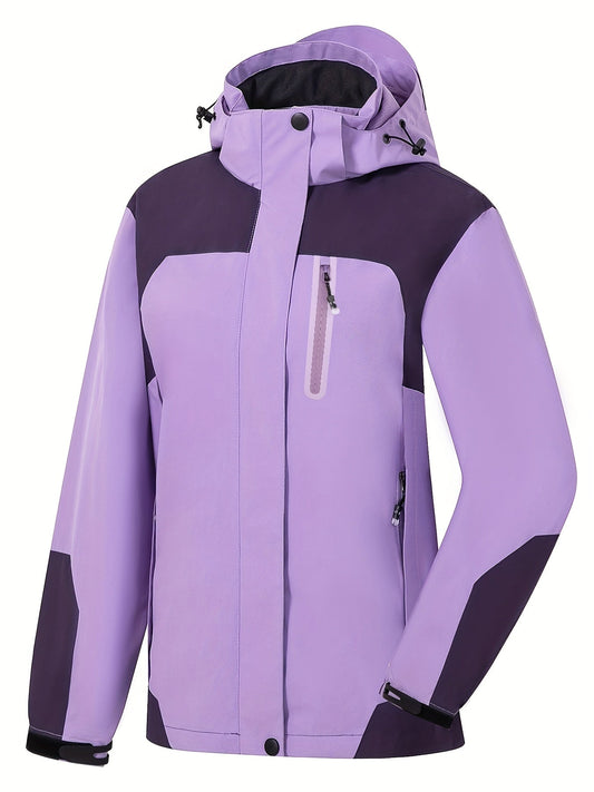 Regenjas Dames Waterdicht 5.000 mm - Functiejas met Capuchon