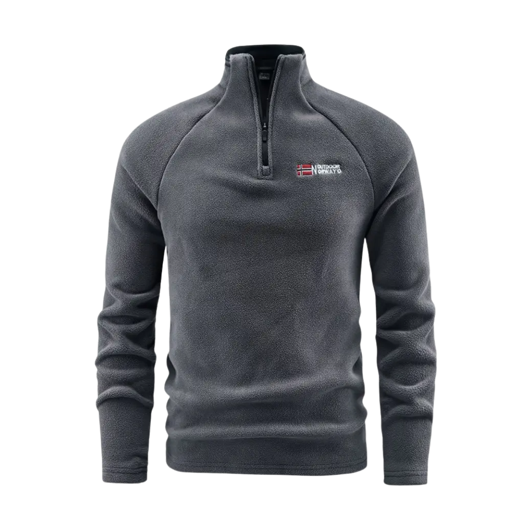 Thermisch Fleece Vest Heren – Half-Zip & Ademend – Winter