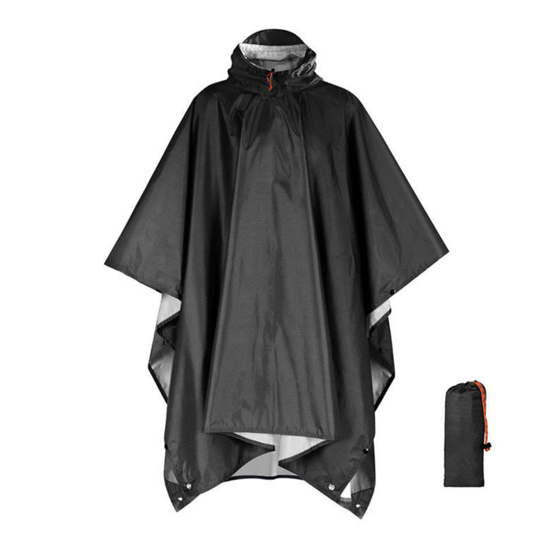 Lichtgewicht Regenponcho – Waterdicht, Ademend & Multifunctioneel