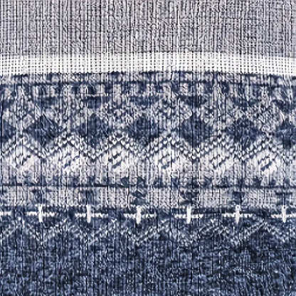 Heren Sweatshirt – Gebreid – Geometrisch Patroon