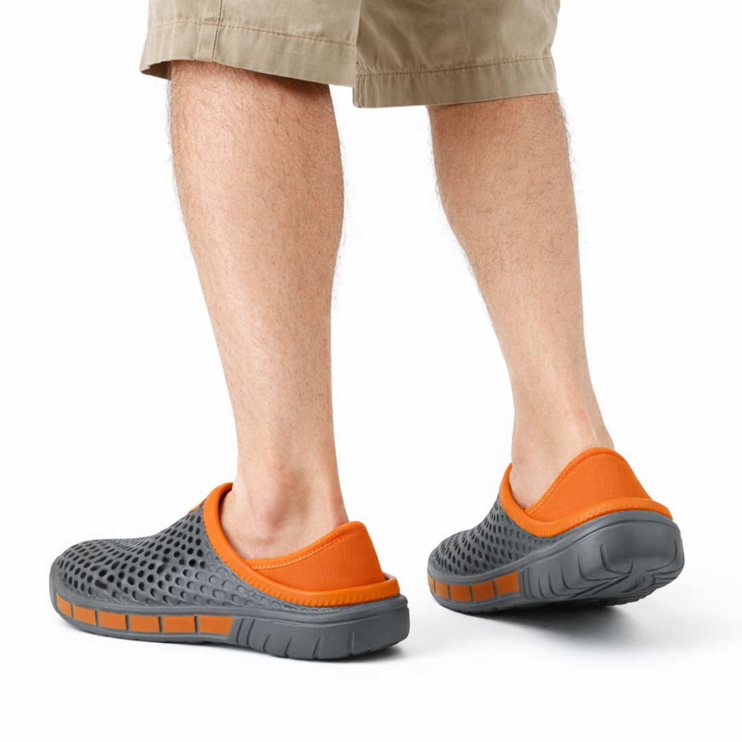 Heren Instappers Sandalen – Ademend – Verstelbare Hielband