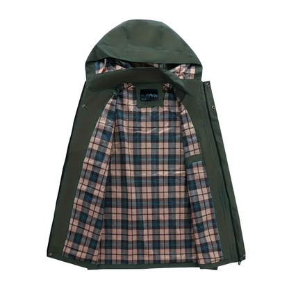 Heren Softshell Outdoor Jack – Winddicht & Waterdicht –  Herfst