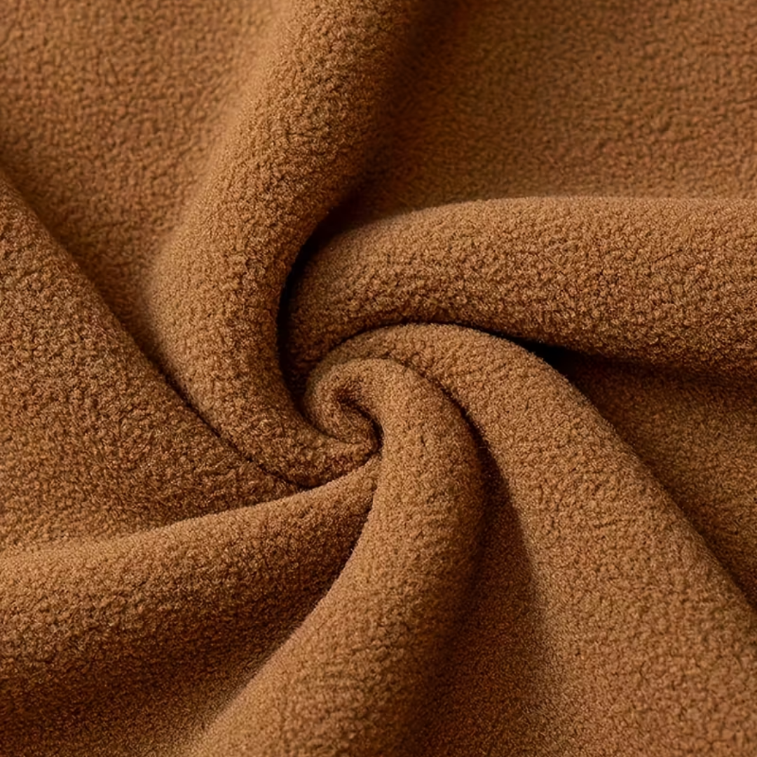 Heren Winterjas – Fleece - Volledige Rits met Capuchon