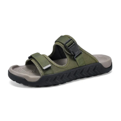 Heren Outdoor Slide Sandalen - Verstelbare Band - Antislip Zool