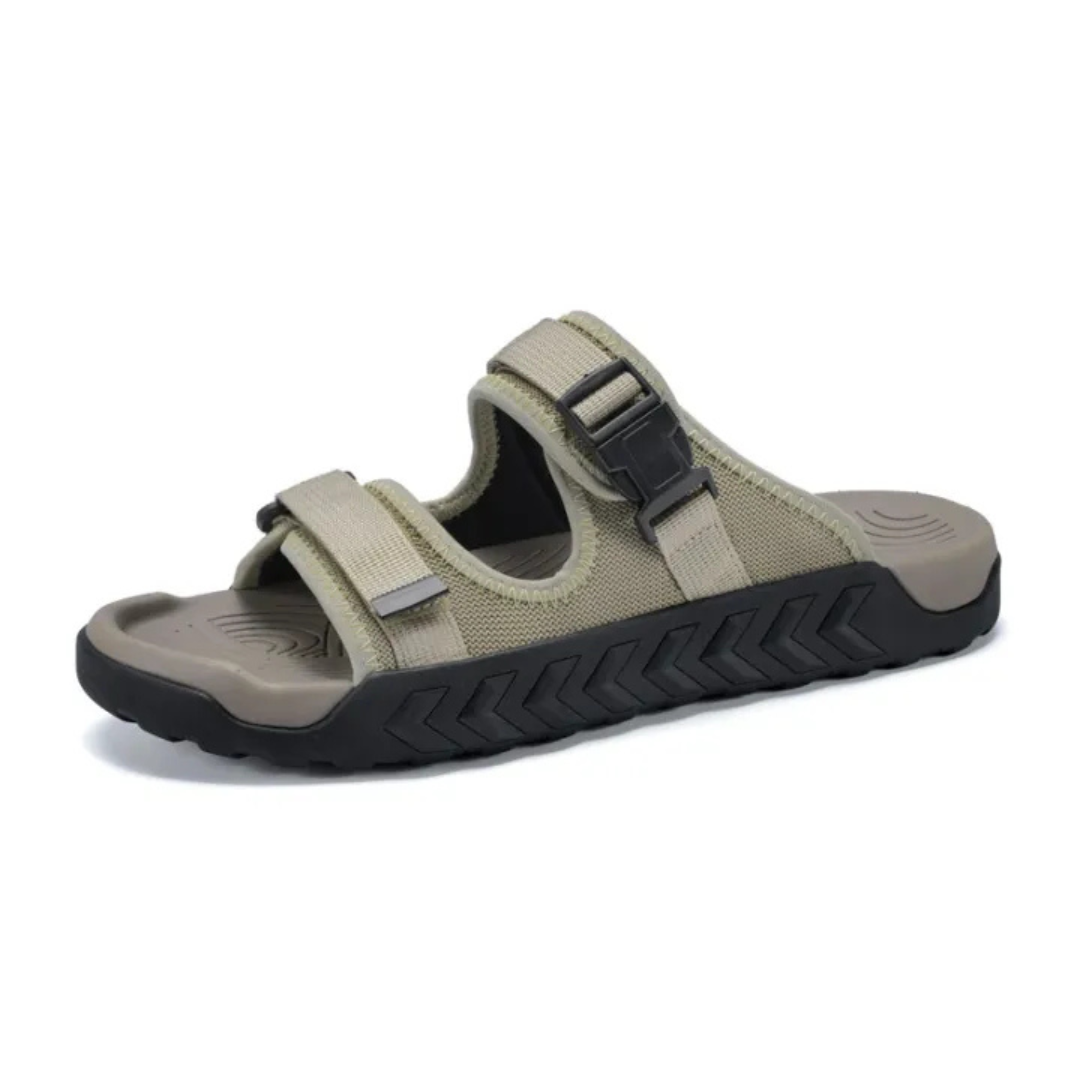 Heren Outdoor Slide Sandalen - Verstelbare Band - Antislip Zool