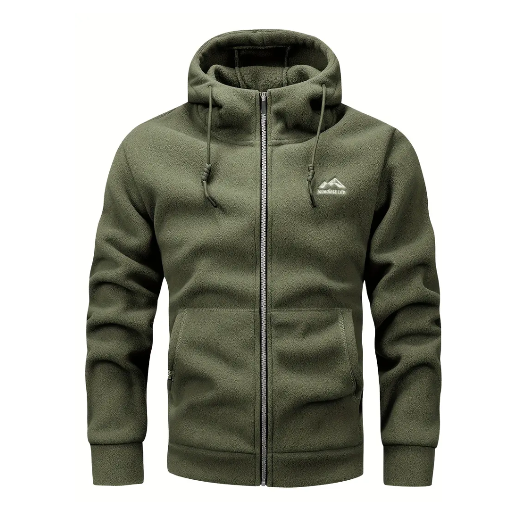 Heren Fleece Vest met Rits – Comfortabel & Ademend – Winter & Herfst