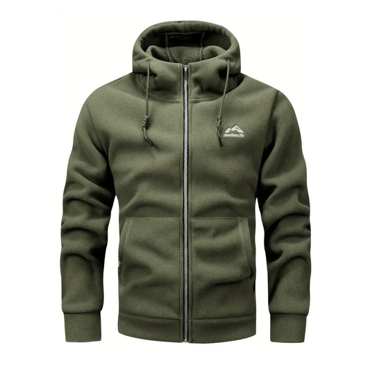 Heren Fleece Vest met Rits – Comfortabel & Ademend – Winter & Herfst