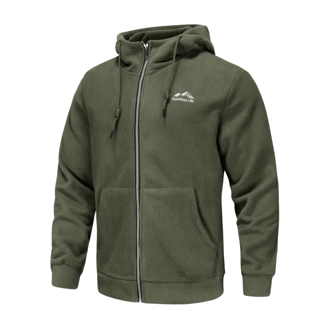 Heren Fleece Vest met Rits – Comfortabel & Ademend – Winter & Herfst